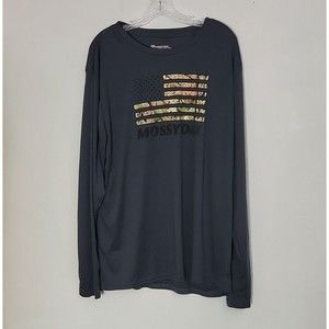 Mossey Oak By Staghorn Creek Men's Long Sleeves Graphic T-Shirt Sz 2XL